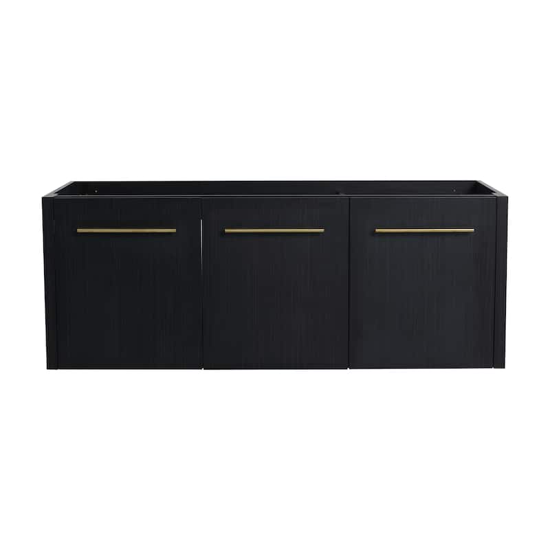 48 Inch Wall-mounted Bathroom Vanity (Only the Cabinet Body, No Top Sink)
