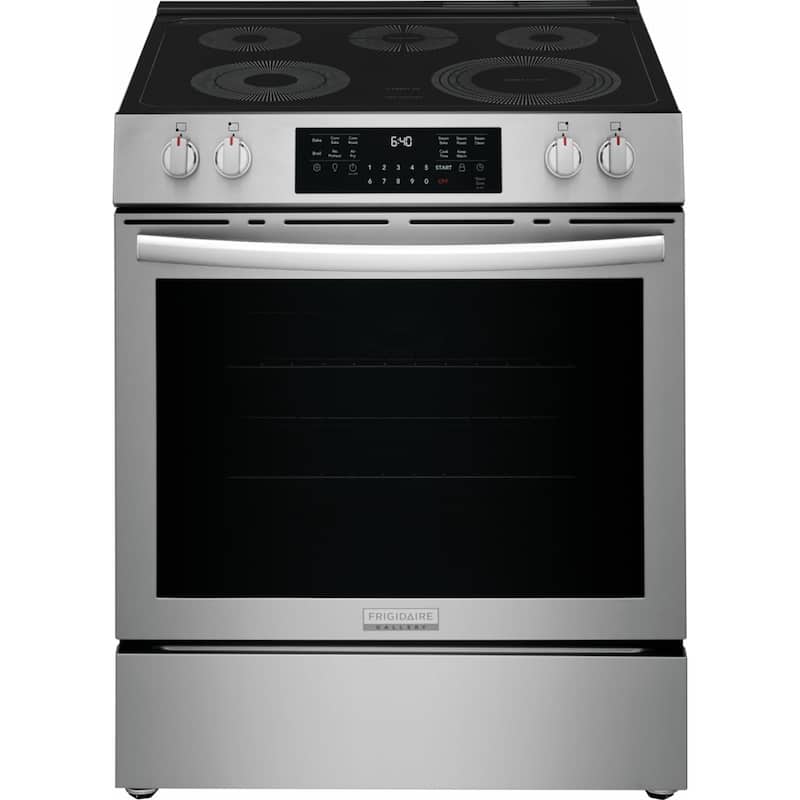 Frigidaire GCFE3059BF Gallery 30" Wide 5.3 Cu. Ft. Free Standing - Stainless Steel