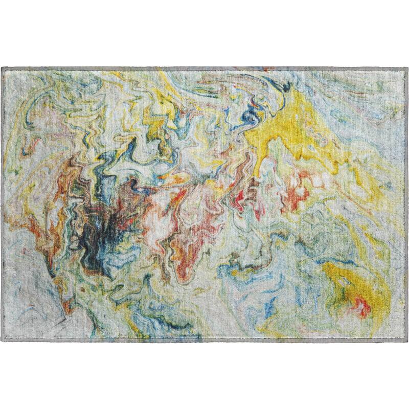 Premium Washable Super Soft Abstract Kyah Mayfield Rug