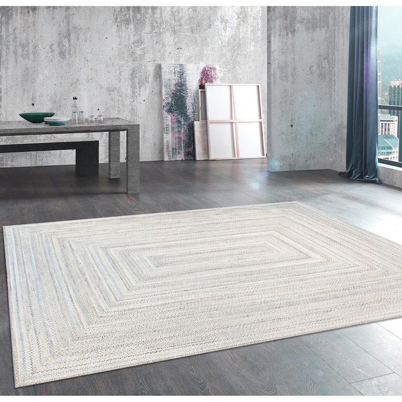 Pasargad Home Lagos Braided Indoor/Outdoor Area Rug