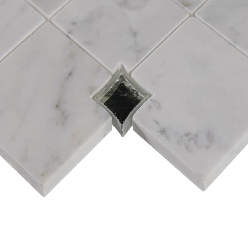 Daltile Lavaliere Natural Stone Harlequin Mosaic (10 Pc per Carton) (6.90 Sqft per Carton)