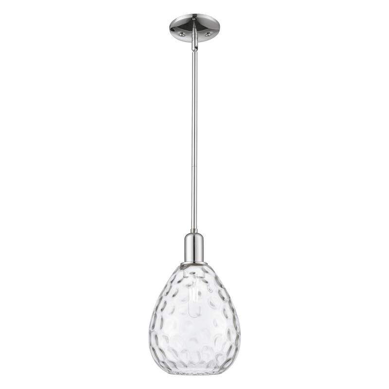Innovations Lighting Endless Possibilities Arcadia - Waverly - 1 Light 8" Stem Hung Mini Pendant - Clear/Polished Chrome