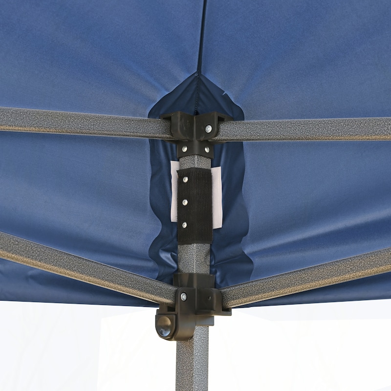 10x15 Pop Up Canopy Tent, Heavy Duty Party Tent, Navy