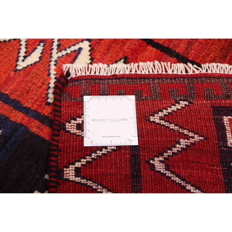 ECARPETGALLERY Hand-knotted Melis Red Wool Rug - 5'3 x 6'6