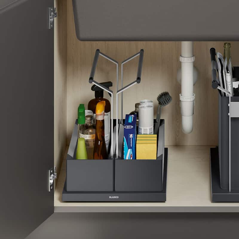 Blanco 527668 Storage Caddy 40 Kitchen Cabinet Organizer - Double
