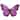 Butterfly Wall Decor Purple