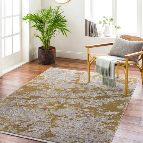 Carrick Distressed Traditional Area Rug
