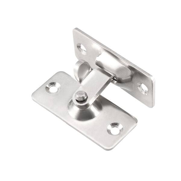 Flip Door Latch 201 Stainless Steel 44x30mm 90 Degree Gate Latch Hasp