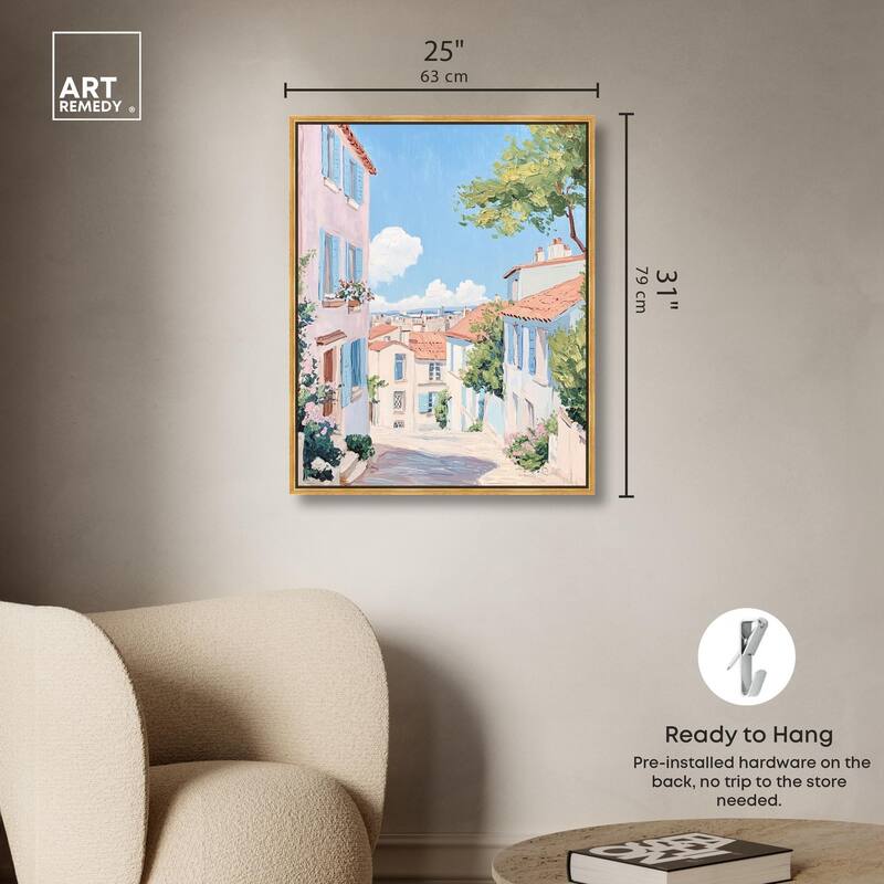 Cobblestone Dreams Canvas by Art Remedy