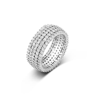 SHYMI Pave Cigar Ring