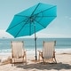 preview thumbnail 53 of 68, Costway 10 ft 3-tier Vented Patio Umbrella Large Market Table Umbrella
