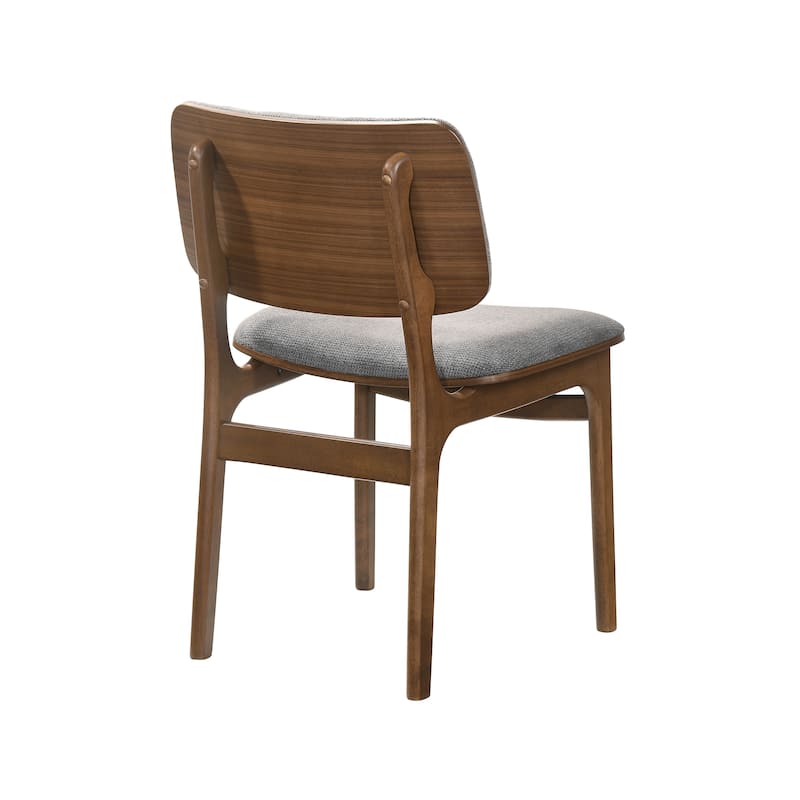 Venus Lima Wood and Faux Marble 5-Piece Dining Set in Walnut or Black