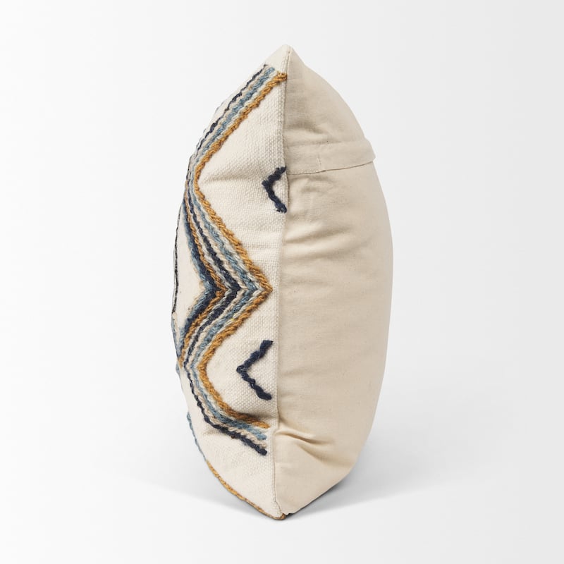 Kitt Cream Square Pillow Cover