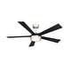 preview thumbnail 15 of 14, Fanimation TorchAire 52 inch Indoor/Outdoor Smart Ceiling Fan with LED CCT Select Light Kit and Remote