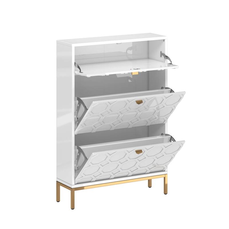 Shoe cabinet for 24 pairs of shoes