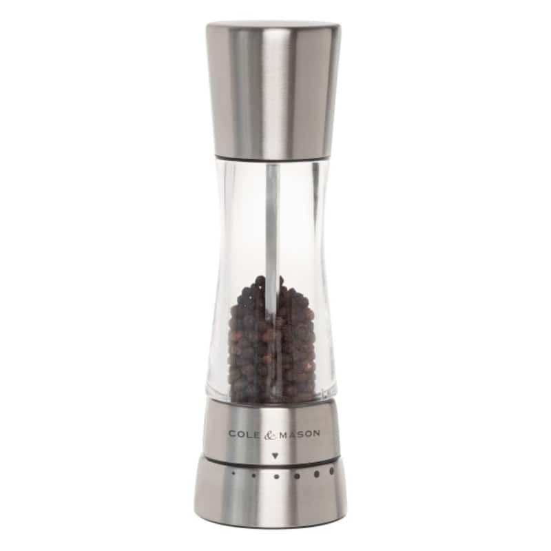 Cole & Mason Derwent PM 190mm / 7½" - Silver - 1 Piece