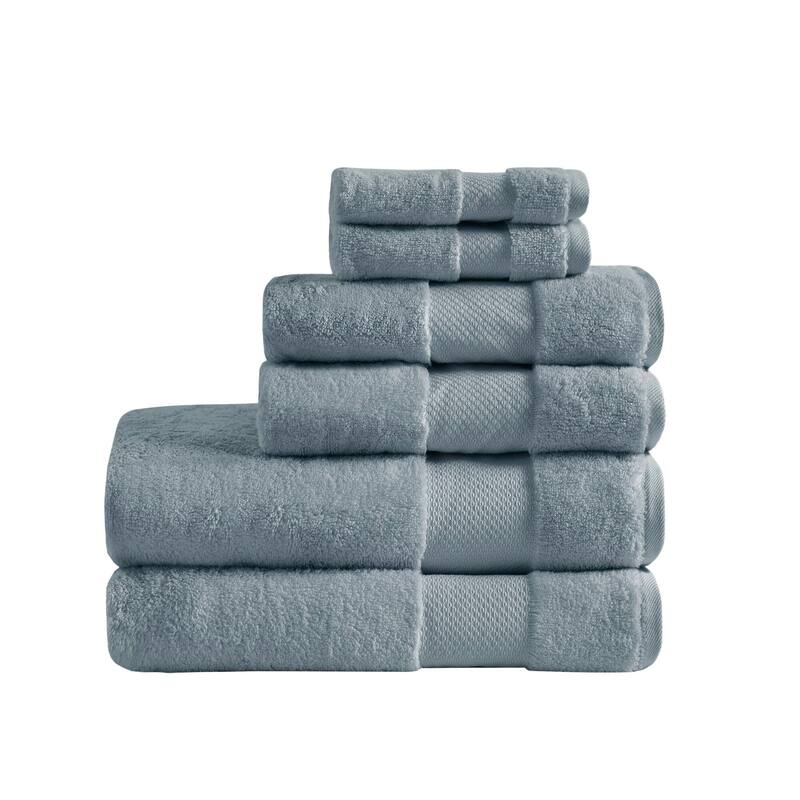 Madison Park Signature Turkish Cotton 6-piece Bath Towel Set