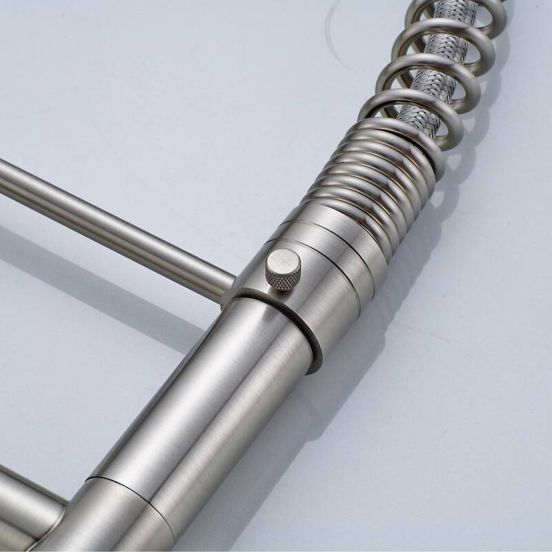 Pull Down Sprayer Single Handle Kitchen Sink Tap