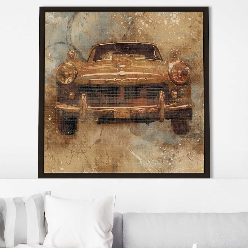 "Live to Ride I" by Carol Robinson Print on Floating Canvas