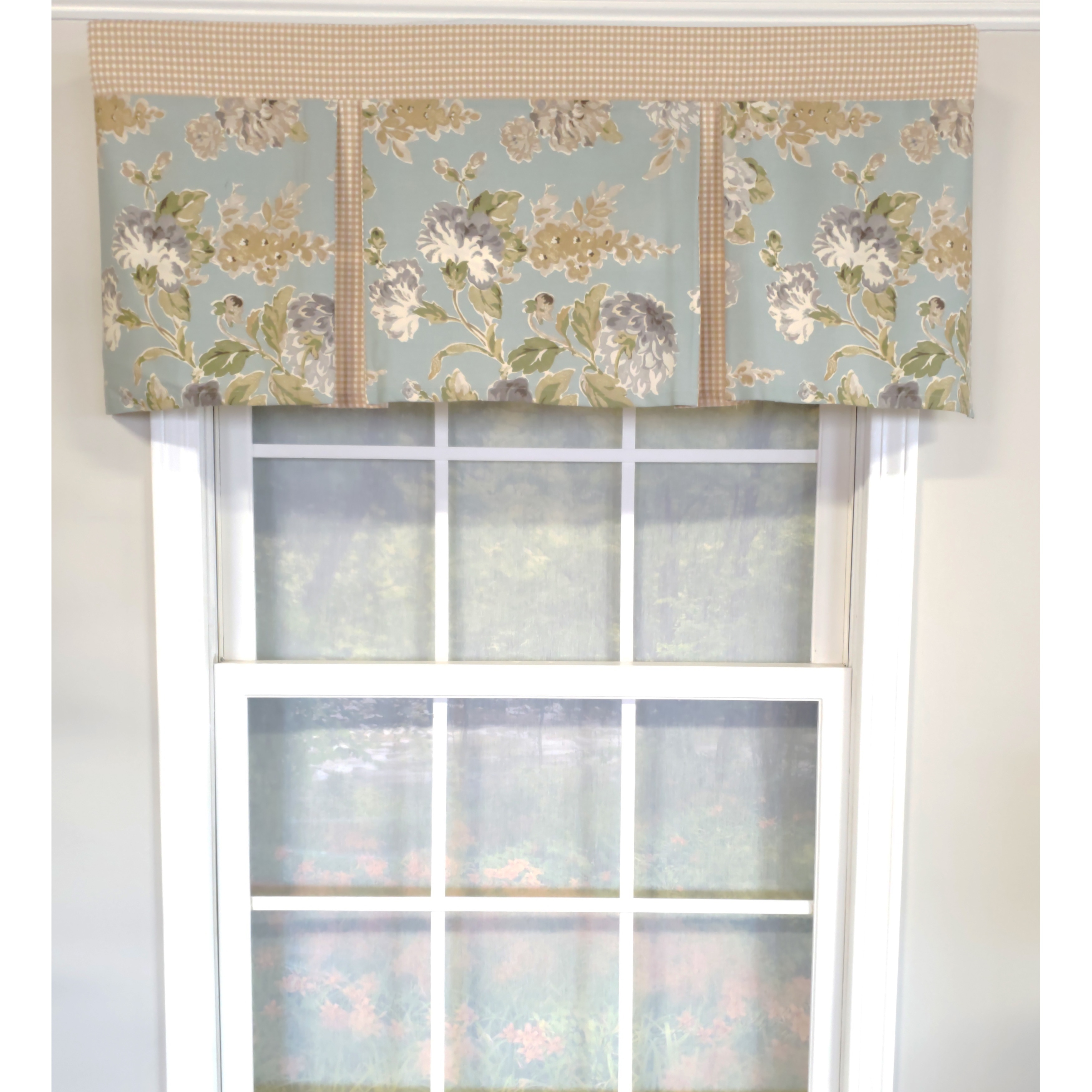RLF Home Floral Essence Pleated Valance