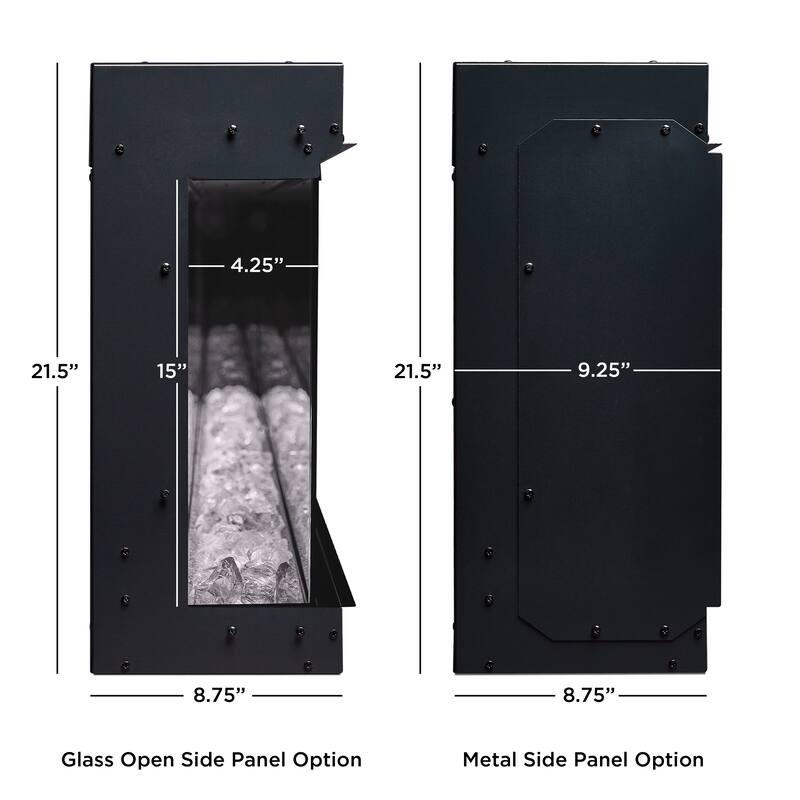 Real Flame 64" 3-Sided SMART Electric Fireplace Insert