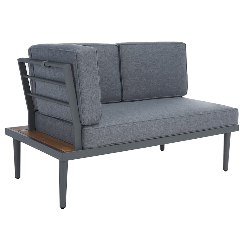SAFAVIEH Outdoor Wendela Corner Living Set - 47W x 28D x 38H