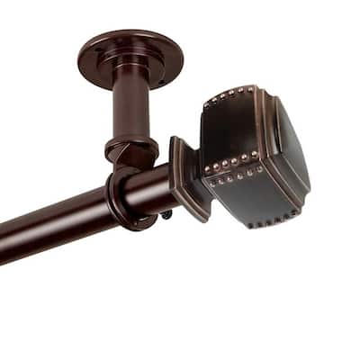 InStyleDesign Xavier 1 inch Diameter Ceiling Curtain Rod/ Room Divider