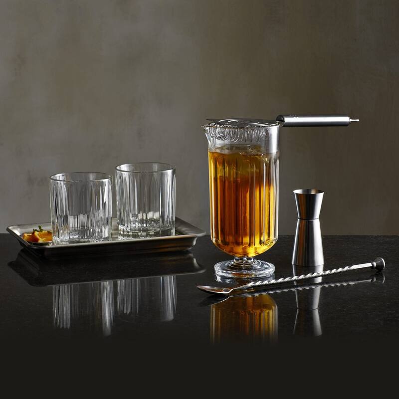 Libbey Classic Cocktail Flashback 4-Piece Bar Mixing Set - Set of 4