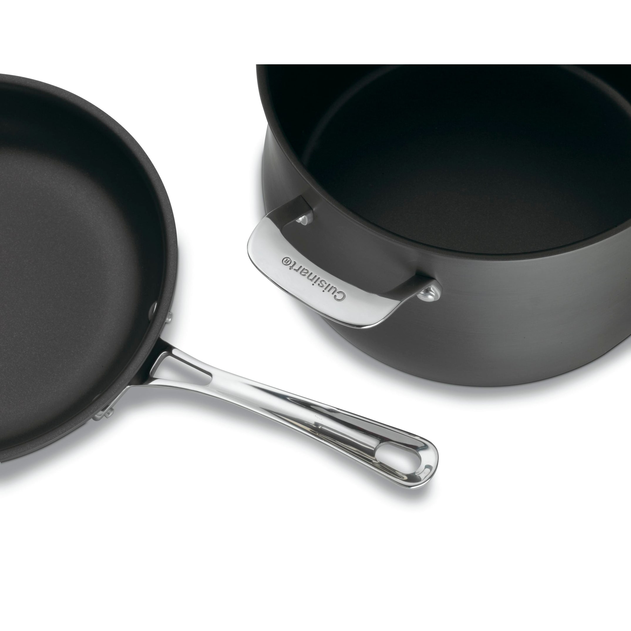 Cuisinart Contour Stainless Steel 2-pc. Fry Pan