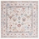 preview thumbnail 14 of 112, SAFAVIEH Lauren Ralph Lauren Lefka Rug 6'7" Square - Ivory/Blue Rust - Square
