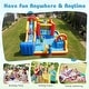 preview thumbnail 4 of 8, Gymax Inflatable Water Slide 7-in-1 Outdoor Bounce House w/ Dual