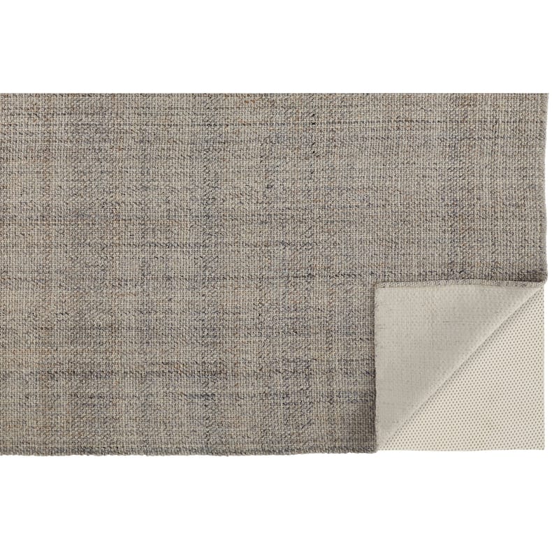 Siona Space Dyed In/Outdoor Flatweave, Dusty Blue, Area Rug