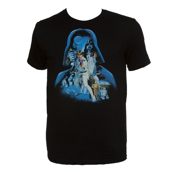 Star Wars Darth Vader Silhouette Mens Short Sleeve T Shirt