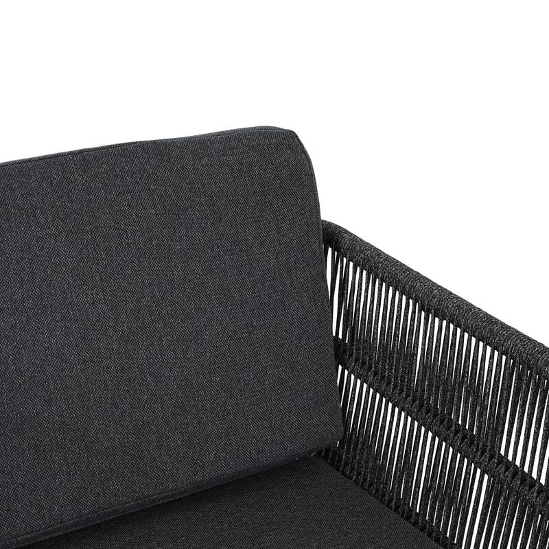 Christopher Knight Home - Outdoor Aluminum Dining Chair Set with Weather-Resistant Cushions