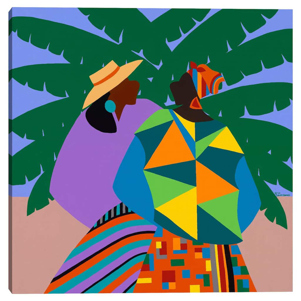 Kinship Sierra Leone by Synthia SAINT JAMES Canvas Art Print