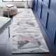 preview thumbnail 8 of 63, SAFAVIEH Porcello Thinh Mid-Century Modern Abstract Rug 2'3" x 6' Runner - Ivory/Pink - Runner