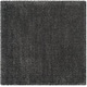 preview thumbnail 197 of 239, SAFAVIEH Santa Monica Shag Einara 2-inch Thick Area Rug 6'7" Square - Dark Grey - Square