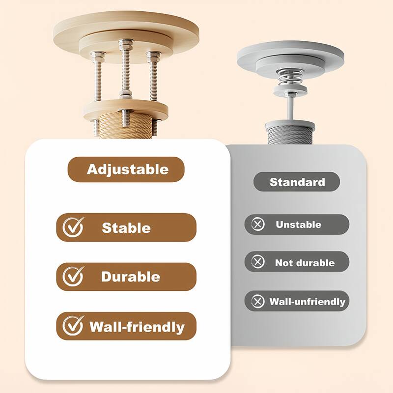 Floor to Ceiling Cat Tree, Cat Tower with Scratching Post