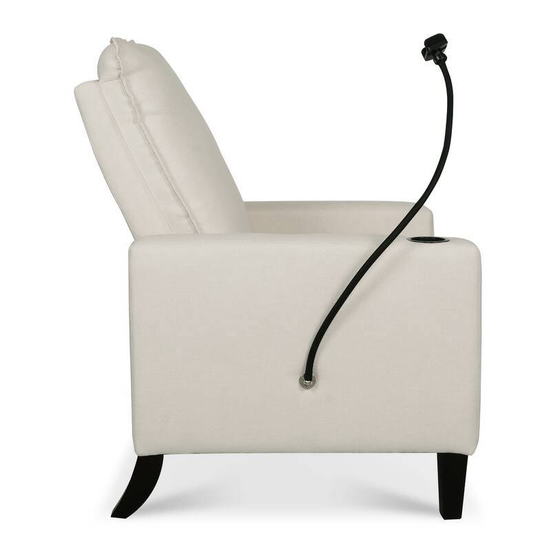 Christopher Knight Home - Mason Adjustable Recliner Sofa with Cup Holder and Convenient Storage