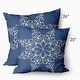 preview thumbnail 7 of 15, Snowflake Decorative Christmas Throw Pillow