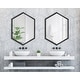 preview thumbnail 9 of 35, Kate and Laurel Calter Hexagon Framed Wall Mirror
