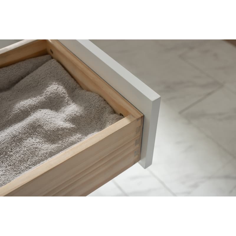 Valentino 48" Single Vanity in White