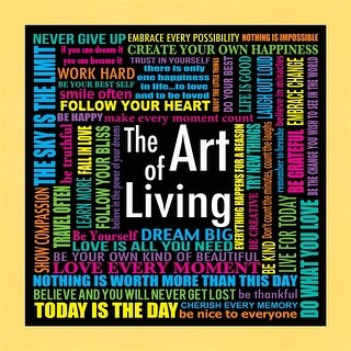 Plaque Murale Peace & Love – Art Mural Louise Carey 7.5x7.5 Pouces