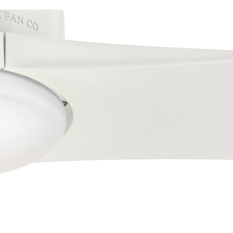Casablanca 52" Piston Outdoor Ceiling Fan with LED Light and Handheld Remote