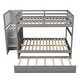 preview thumbnail 9 of 23, Full over Full Bunk Bed with Twin Size Trundle