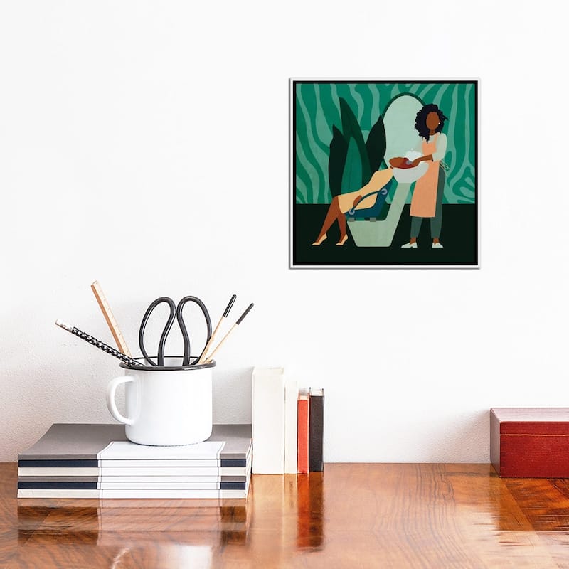 iCanvas "Salon No. 2" by Domonique Brown Framed Canvas Print