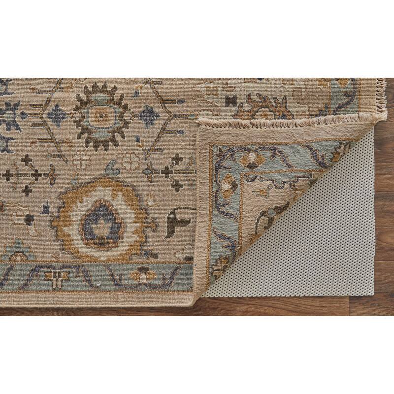 Grand Bazaar Aleska Hand Knotted Oriental Traditional Area Rug