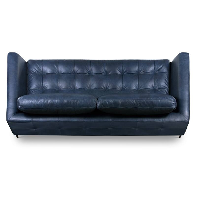 Poly & Bark Calle 90" Sofa - Full Grain Genuine Italian Leather