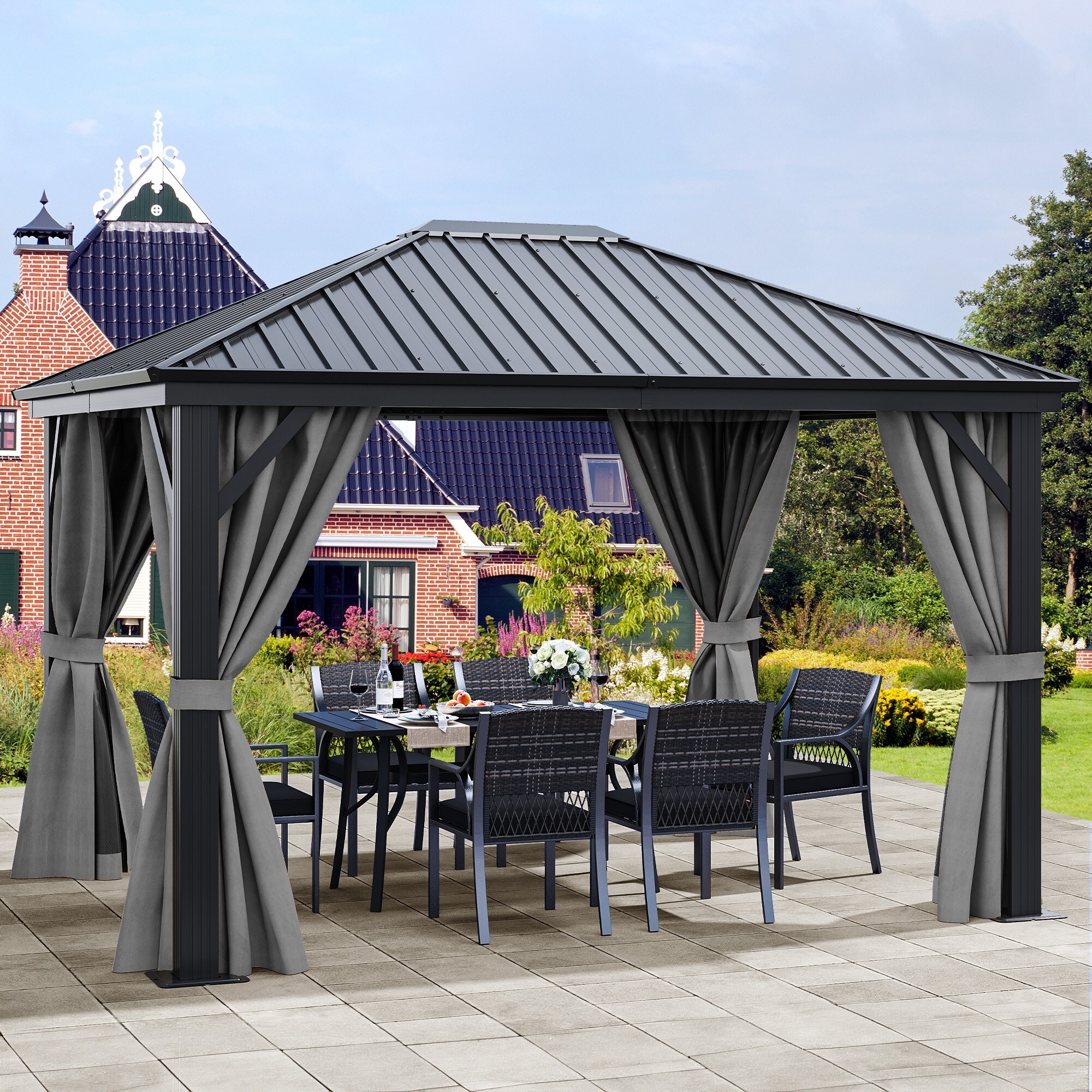 10 x 10 Hard Top Gazebos - Bed Bath & Beyond
