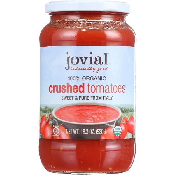 Jovial Tomatoes - Organic - Crushed - 18.3 oz - case of 6